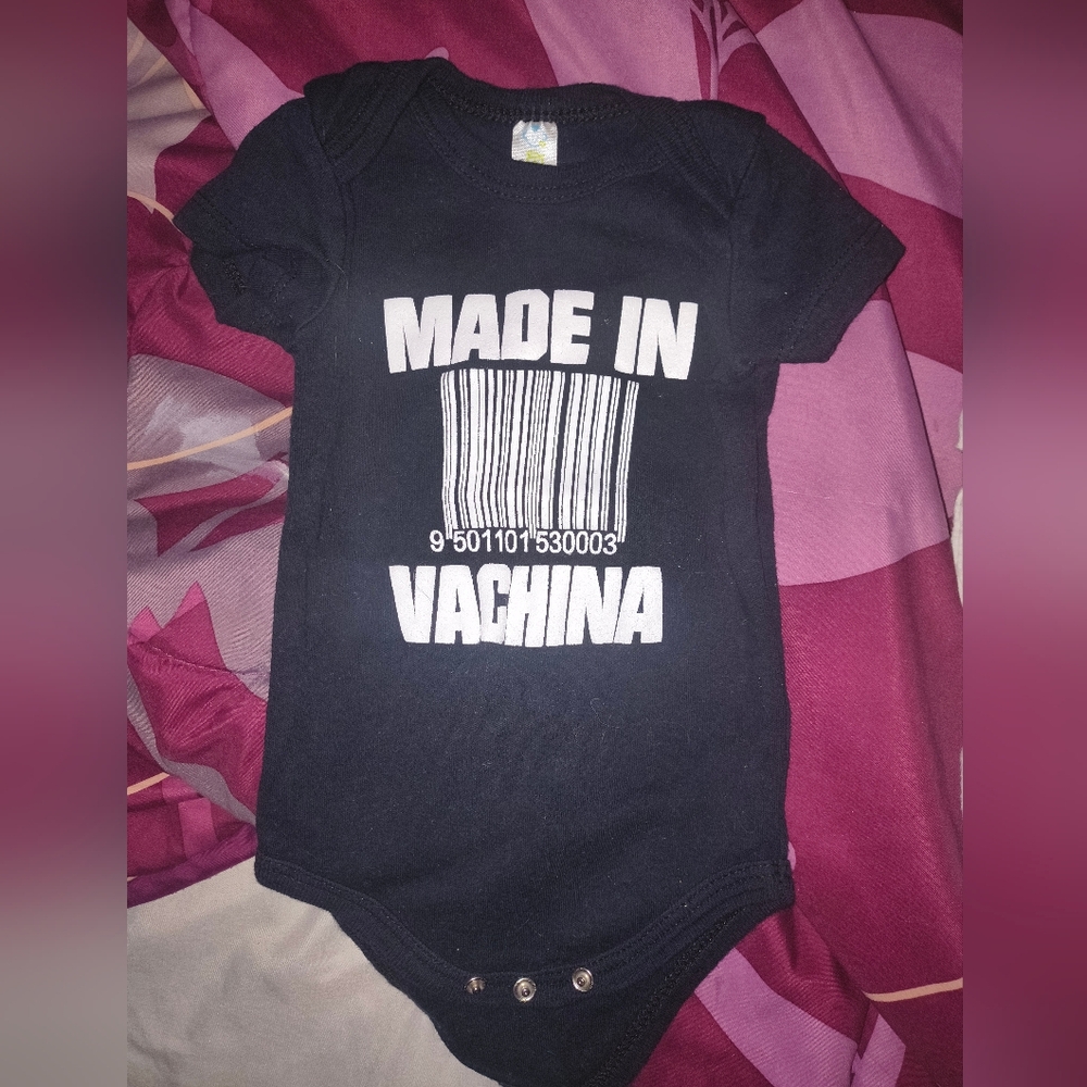Black Barcode Graphic Bodysuit One Piece